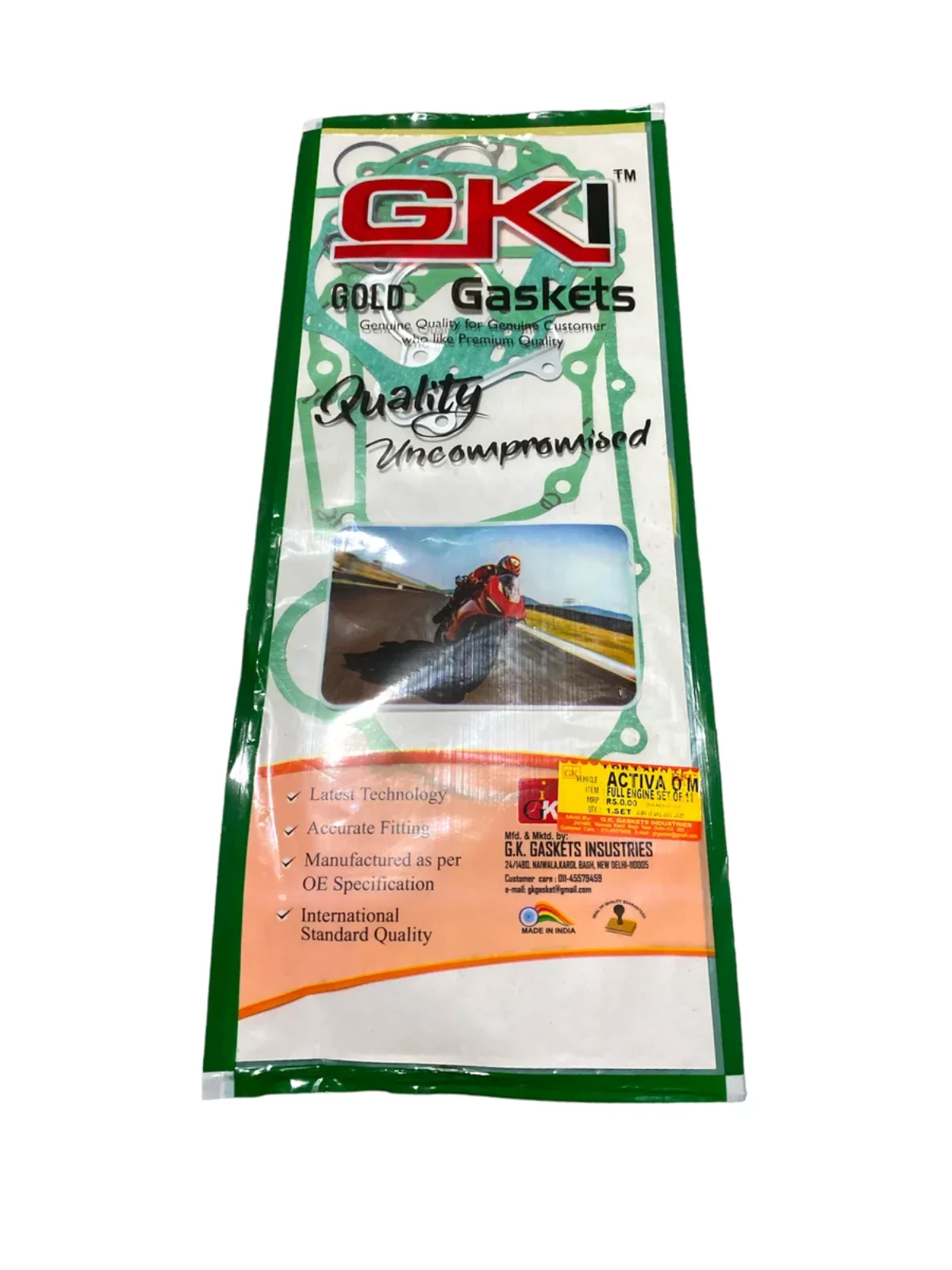 ACTİVA TAKIM CONTA GKI