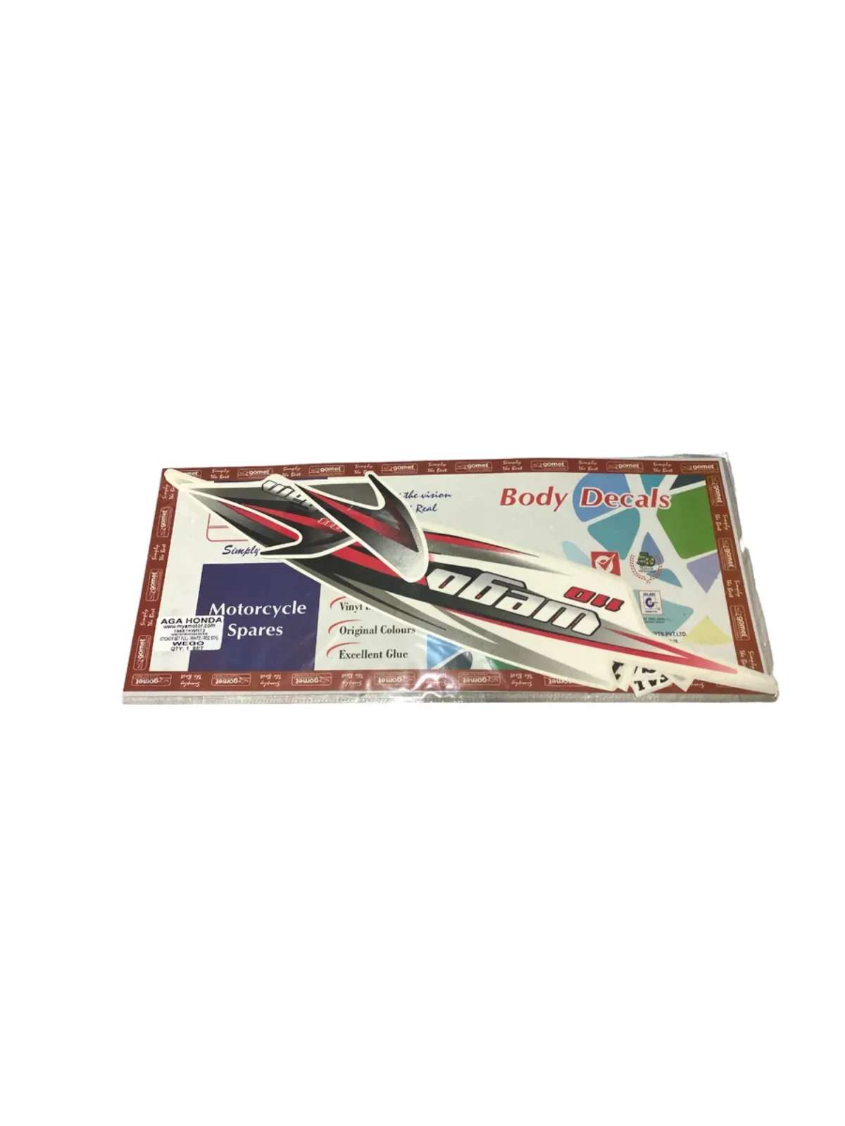 WEGO STİCKER BEYAZ MODEL GOMET